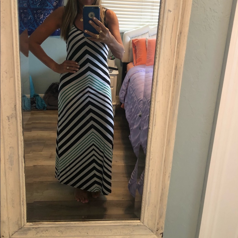 Long maxi dress like new
